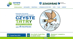 Desktop Screenshot of czystetatry.pl